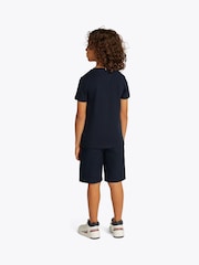 Tommy Hilfiger Blue Regular Fit Short Sleeve 100% Cotton T-Shirt - Image 2 of 5
