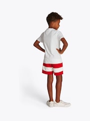 Tommy Hilfiger White Regular Fit Short Sleeve 100% Cotton T-Shirt - Image 2 of 5