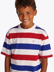 Tommy Hilfiger Blue Essential Archive Fit 100% Cotton T-Shirt - Image 1 of 5