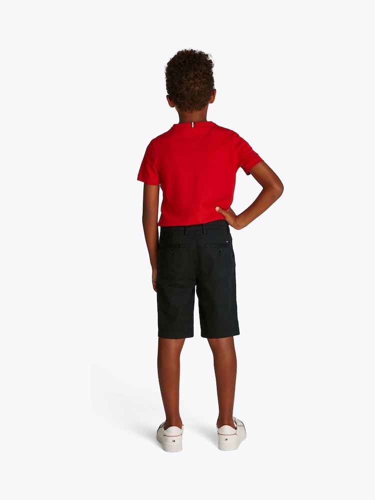 Tommy Hilfiger Black 1985 Chino 100% Cotton Shorts - Image 2 of 5