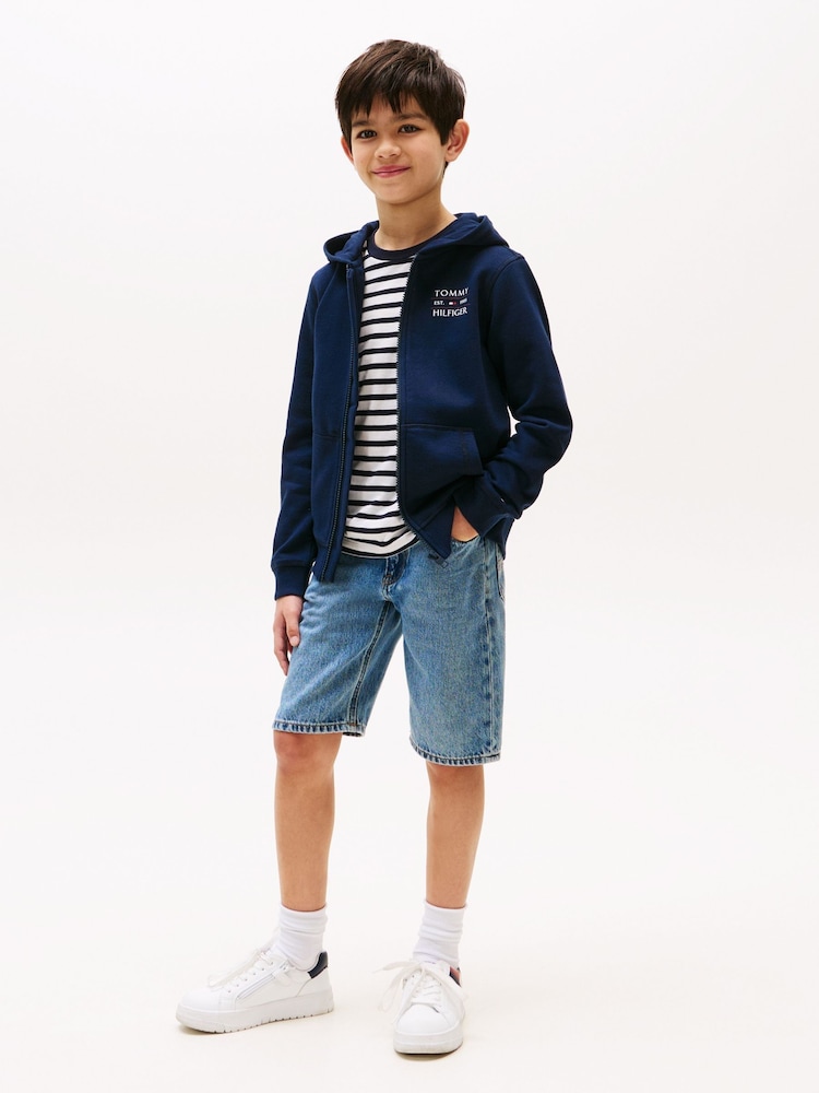 Tommy Hilfiger Flag Zip Hoodie - Image 2 of 5