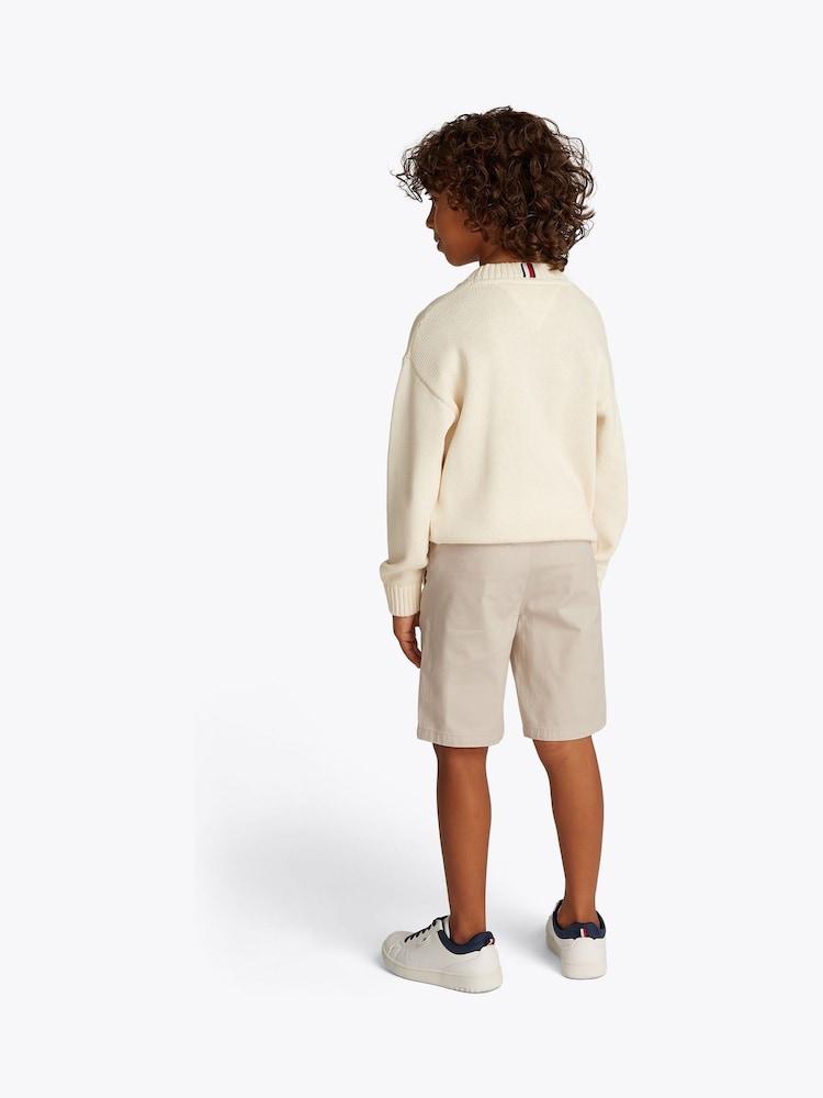 Tommy Hilfiger Brown Belted Shorts - Image 2 of 6
