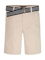 Tommy Hilfiger Brown Belted Shorts - Image 4 of 6