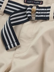 Tommy Hilfiger Brown Belted Shorts - Image 6 of 6