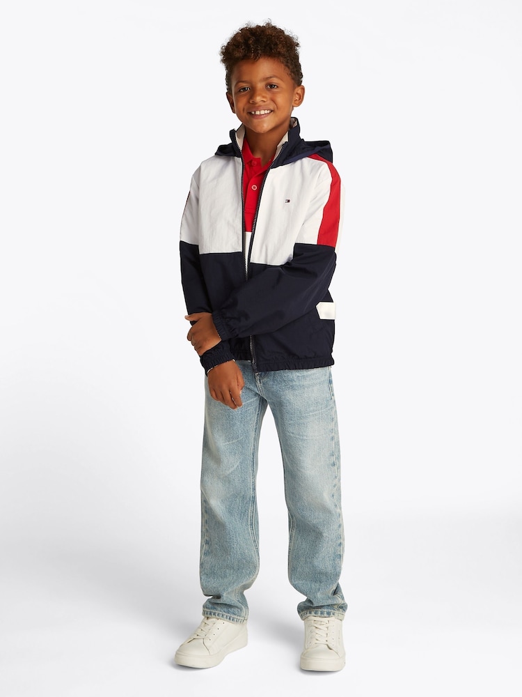 Tommy Hilfiger White Reversible Jacket - Image 1 of 6