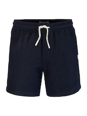 Tommy Hilfiger Black Linen Viscose Shorts - Image 1 of 2