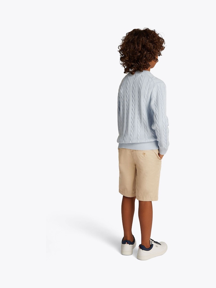 Tommy Hilfiger Natural 1985 Chino 100% Cotton Shorts - Image 2 of 5