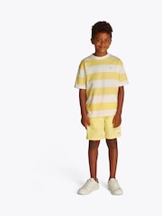 Tommy Hilfiger White Essential Archive Fit 100% Cotton T-Shirt - Image 2 of 5