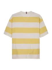 Tommy Hilfiger White Essential Archive Fit 100% Cotton T-Shirt - Image 5 of 5
