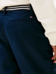 Tommy Hilfiger Blue Belted Shorts - Image 4 of 5