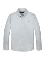 Tommy Hilfiger Blue Flex Stretch Cotton Shirt - Image 5 of 6