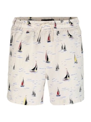 Tommy Hilfiger Aqua Blue Belted Shorts - Image 4 of 6