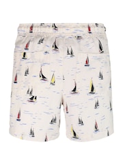 Tommy Hilfiger Aqua Blue Belted Shorts - Image 5 of 6