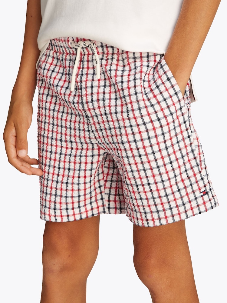 Tommy Hilfiger Multi Seersucker Shorts - Image 3 of 5