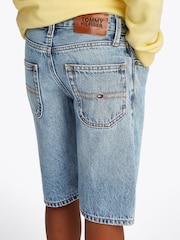 Tommy Hilfiger Blue Modern Straight Denim Shorts - Image 3 of 5