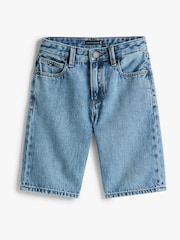Tommy Hilfiger Blue Modern Straight Denim Shorts - Image 5 of 5