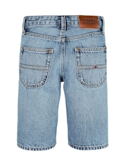Tommy Hilfiger Blue Modern Straight Denim Shorts - Image 6 of 6
