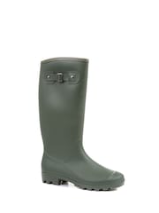 Pavers Green Waterproof Wellington Boots - Image 2 of 5