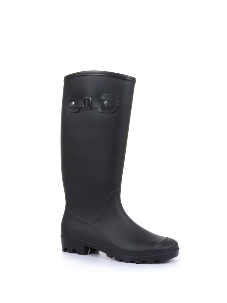 Pavers Black Waterproof Wellington Boots - Image 2 of 9
