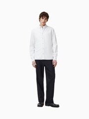 AllSaints White 100% Organic Cotton Haven Shirt - Image 4 of 8