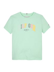 Tommy Hilfiger Green Varsity Short Sleeve T-Shirt - Image 4 of 5