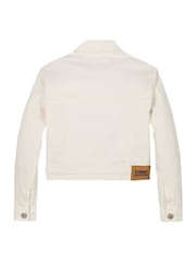 Tommy Hilfiger White Denim Trucker Jacket - Image 5 of 5