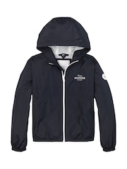 Tommy Hilfiger Blue Essential Windbreaker Jacket - Image 4 of 5