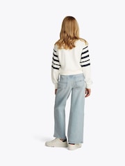Tommy Hilfiger Cream Crew Neck Sweatshirt - Image 2 of 6