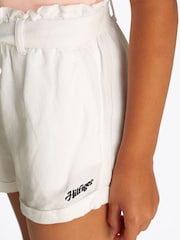 أبيض - شورت سهل الارتداء كتان من Tommy Hilfiger - صورة 3 من 5
