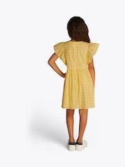 Tommy Hilfiger Yellow Flare Dress - Image 2 of 5