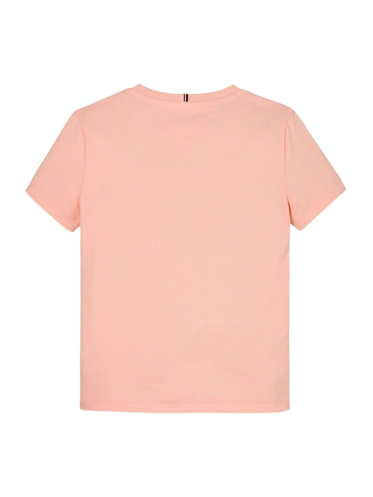 Tommy Hilfiger Pink Varsity Short Sleeve T-Shirt - Image 5 of 5