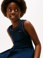 Tommy Hilfiger Blue Short Sleeve Dress - Image 3 of 5