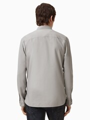 AllSaints Grey 100% Organic cotton Haven Shirt - Image 5 of 6