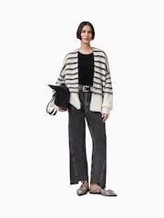AllSaints White Riga Cardigan - Image 1 of 7