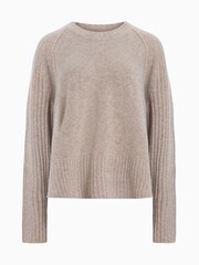 AllSaints Brown Anthe Jumper - Image 8 of 8