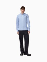 AllSaints Blue Hawthorne Shirt - Image 5 of 8