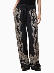 AllSaints Black Tyler Trousers - Image 4 of 7