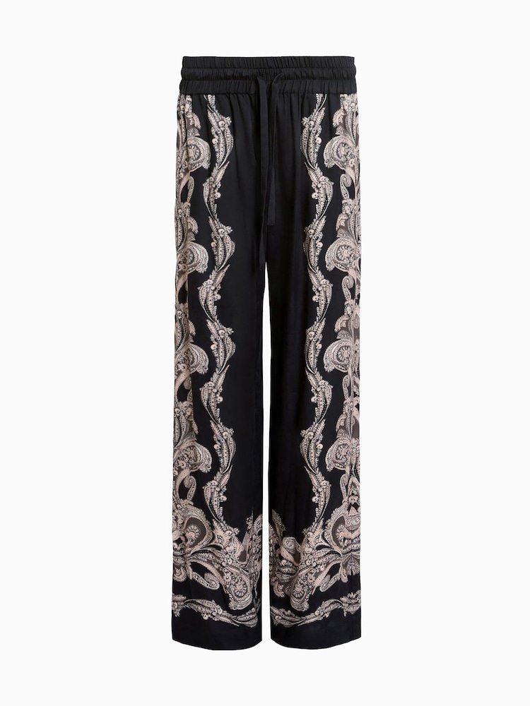 AllSaints Black Tyler Trousers - Image 7 of 7