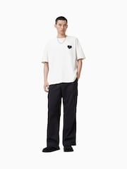 AllSaints White 100% Organic Cotton Lover Crew Neck T-Shirt - Image 3 of 7