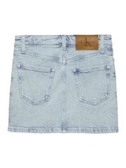 Calvin Klein Blue Hero Denim Skirt - Image 5 of 5