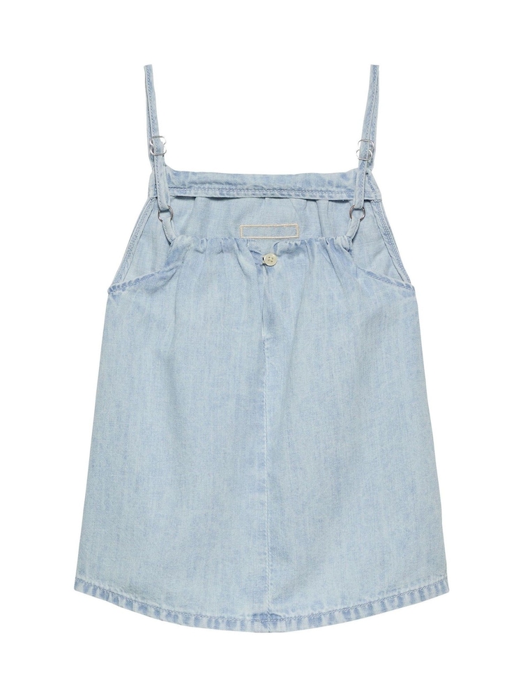 Calvin Klein Blue Denim Strap Top - Image 5 of 5