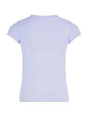 Calvin Klein Purple Monogram 100% Cotton T-Shirt - Image 6 of 6