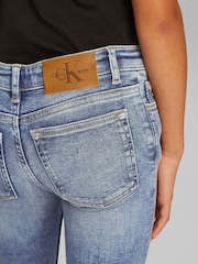Calvin Klein Blue Essential Flared Bootcut Jeans - Image 3 of 5