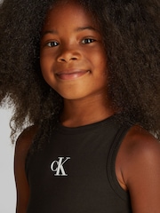 Calvin Klein Black Logo Tank Top - Image 3 of 5