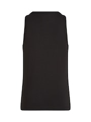 Calvin Klein Black Logo Tank Top - Image 5 of 5