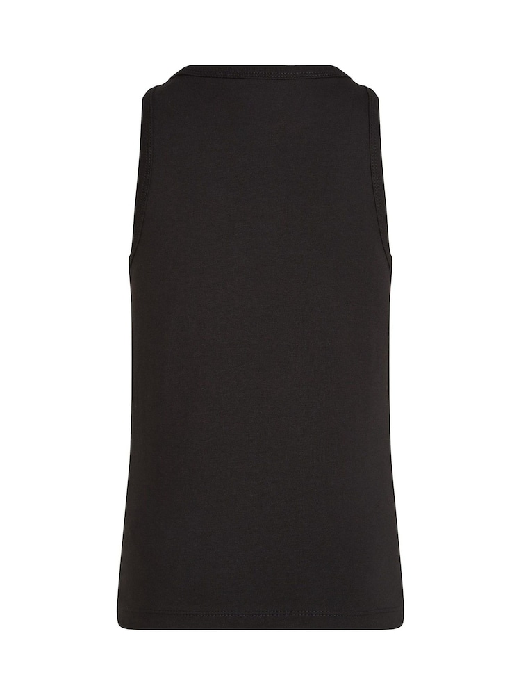 Calvin Klein Black Logo Tank Top - Image 5 of 5