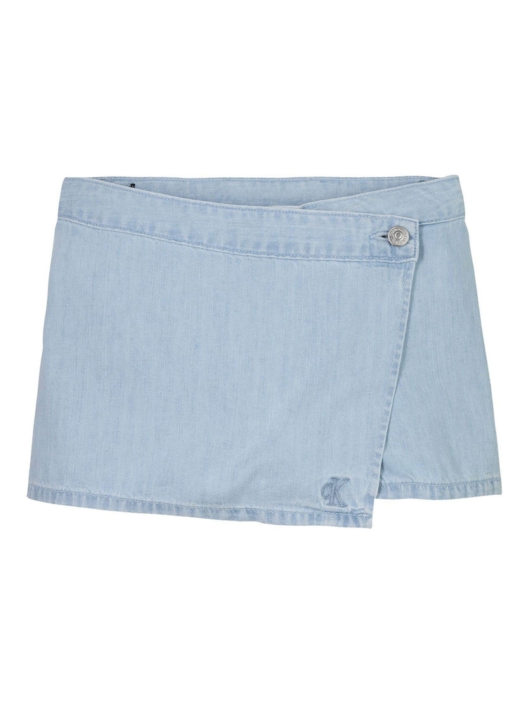 Calvin Klein Blue Denim Skirt - Image 4 of 5