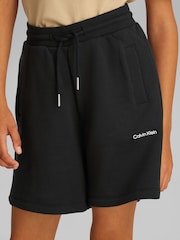 Calvin Klein Black Logo Joggers 100% Cotton Shorts - Image 3 of 6