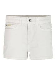 Calvin Klein White High Rise Relaxed Denim Shorts - Image 4 of 5