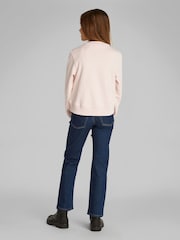 Calvin Klein Pink Logo Crew Neck Sweatshirt - Image 2 of 5